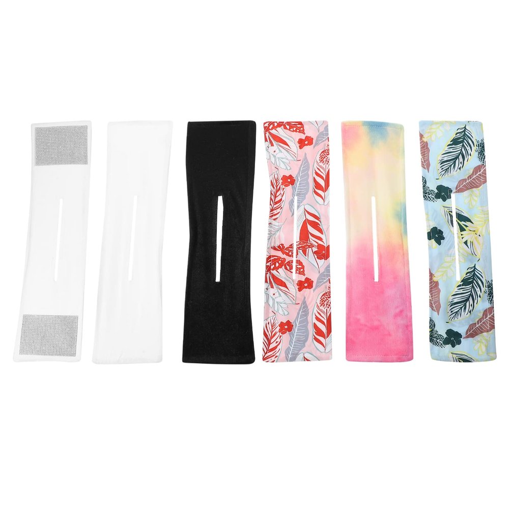 Beaupretty 6pcs Printed Hair Bun Maker Lazy Hair Styling Tool for Girls Easy to Use for Daily Wear Sports Dancer Prom and More Random Style