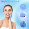 Frienda 4 Pcs Exfoliating Gloves Facial Scrub Mitts Deep Exfoliating Gloves for Face and Body Mitt Cleaning Mitten Skin Cleanser Dead or Dry Skin Remover Exfoliator Face Scrub Tool, 4 Colors view 4