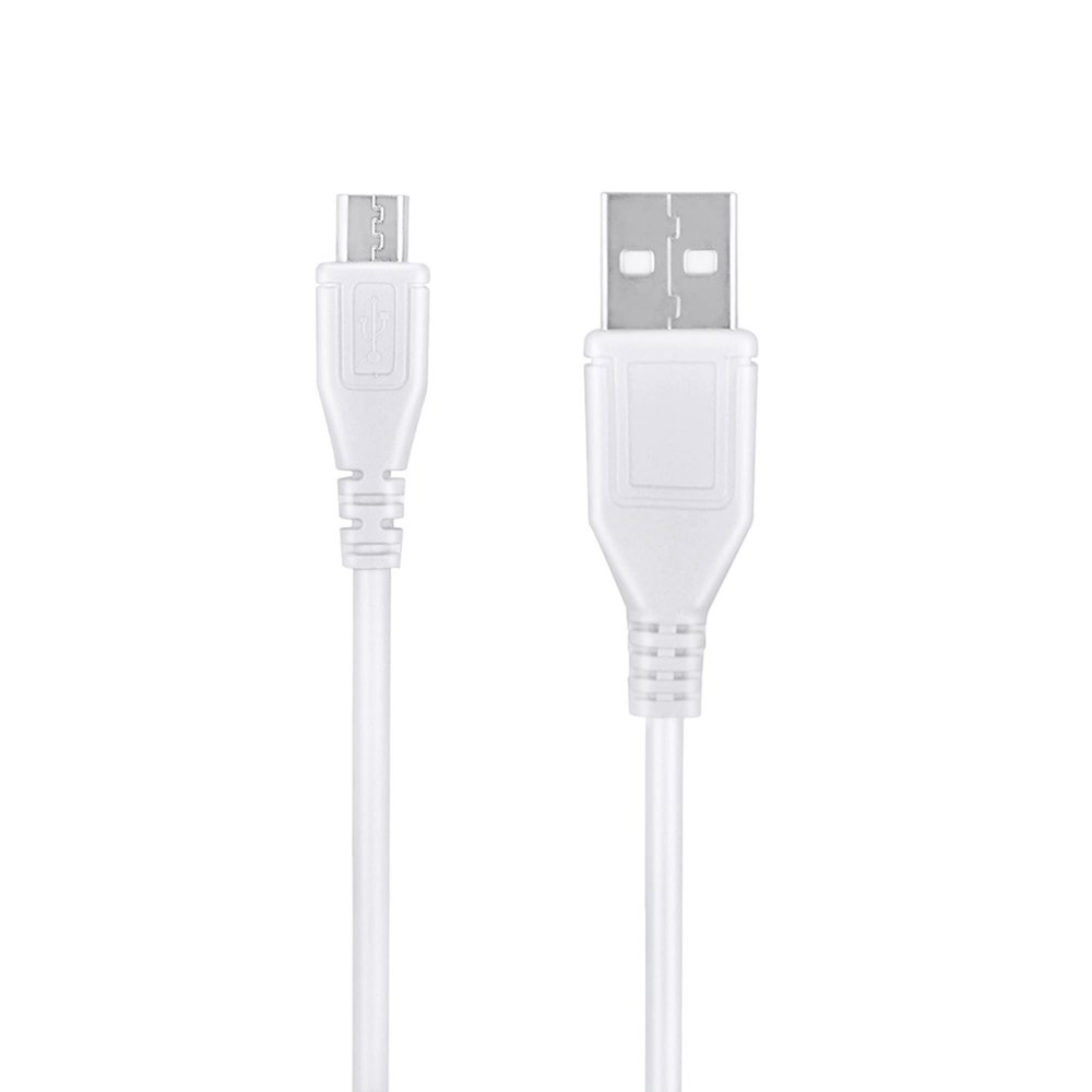 Digipartspower 5ft White Micro USB Charging Cord for Remington MB4110 HC-5750 HC-5950 MB-5350 MB-4550 MB4550T Rechargeable Men's Mustache Precision Power Haircut Beard Trimmer Grooming Shaver Clipper