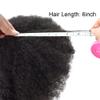 4mm Afro Toupee for Black Men Jet Black Human Hair Replacement Black Mens Curly Toupee Transparent Lace Man Weave Balding Mens Custom Hair Unit Male Hair Systemt with Weaves 120% Medium Densit (4mm Afro Wavy, 1# Jet Black) view 4