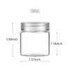 1oz Plastic Jars Containers with Lids Empty Refillable 30ml Round Tins Travel Bottles for Cosmetic, Lip Balms, Creams, Lotions, Salves, Ointment (20pcs,Aluminum Lid) view 4