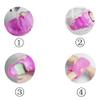 3 PCS Bathing Shower Mittens Body Wash Massage Spa Mitt Towel for Adults Children Body Back Rubbing Exfoliating Washing Cleaning Color Random view 3