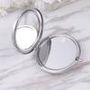Beaupretty 5pcs Double-Sided Travel Makeup Mirrors Compact Antique Style Folding Mirrors for Purse Small Handheld Cosmetic for Home and Go Use view 2