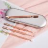 XIXIDIAN 4pcs Double-Ended Stainless Steel Cuticle Pusher Dead Skin Push Remover for Pedicure Manicure Nail Art Cleaner Care Tool view 3