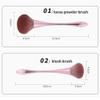 Makeup Brush10 Brushes Set Purple Gold Foundation Blush Eyeshadow Concealer Brushes Makeup Tools Professional Makeup Tools Lip Brush Loose Powder Brush Eyebrow Brush Professional Makeup Tools (10 Brush Sets + Purple Gold Pink + Black Brush Bucket) view 2