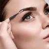 20 Pcs Micro Eyebrow Brush With Cap,Eyebrow Spoolie Brush Micro Eyebrow Lamination Brush 2 Size Multifunctional Micro Spooly Lash Mascara Brush Comb for Eyelash Lift Extensions Brow Clean(White,Black) view 2