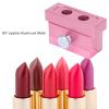 DIY Lipstick, 2 Holes Dual Use DIY Lipstick Aluminum for Makeup Cosmetics-Lip Balm Make Tool Kit Set view 4