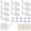 Self Ear Piercing Kit - 10 Pack Disposable Gun with Sterling Silver Ear Sticks and Clean Tool for Nose Studs, Cartilage, Tragus, Helix Piercing view 1