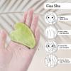 3-in-1 Jade Gua Sha and Face Roller Set, Birth Flowers Design, Face Massage Tools for Skin Head Body Shoulders Muscle, Facial Treatment Skin Tool for Puffy Eyes Saggy Skin and Tired Muscles (Custom) view 4