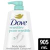 Dove, Body Wash for Softer and Smoother Effectively Washes Away Bacteria While Nourishing Your, Sensitive Skin, 34 Fl Oz (Pack of 3) view 2