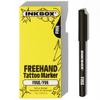 Inkbox Freehand Tattoo Marker  Fine Tip, Lasts up to 10 days, For All Skin Tones, Water-Resistant, Cruelty-Free & Vegan | Long-Lasting Temporary Tattoo Pen, All Artists Skill Levels -1 Count view 1