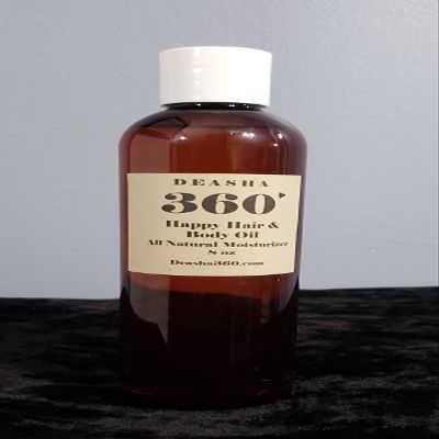 Deasha360 Happy Hair Oil (8 oz)