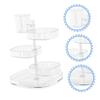 Box Rotating Storage Rack Makeup Cosmetics Carousel Cosmetic Holder Acrylic Skincare Organizer Cosmetic Containers Durable Cosmetics Container Household Pc To Rotate Drawer view 2