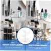 Box Rotating Storage Rack Makeup Cosmetics Carousel Cosmetic Holder Acrylic Skincare Organizer Cosmetic Containers Durable Cosmetics Container Household Pc To Rotate Drawer view 3