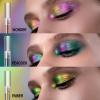 BIOKUSY 3 Colors Metallic Liquid Chameleon Eyeshadow, Multi-Dimensional Eye Looks, Long-lasting Holographic Glitter Multichrome Eyeshadows Makeup (#Peacock+Wonder+Ember) view 3