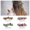 SING F LTD 4PCS French Barrettes Elegant Flower Design Metal Hair Clip Hair Decorations Clasps Headpiece Hair Pin Gift for Women Girls Bridal Bridesmaid view 3