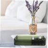 IMIKEYA Household Multi Cosmetic Organizer Plastic Makeup Storage for Vanity Desktop Makeup Case Ample Capacity Space-saving Design for Tidy Cosmetics Present for Friends and Loved view 2