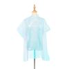 Barber Cape 50pcs Hair Salon Capes Haircut Apron Salon Shampoo Capes Salon Gown For Barber Shop, Professional Haircut Capes Hairdressing Gown (Color : Blue) view 1