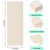 Maitys 200 Pieces Body and Facial Muslin Strips for Hair Removal Natural Muslin Epilating Strips 2.8 x 7.9 Inches Large Bulk for Women and Men view 2
