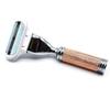 Parker Womens Travel Razor, Compact 3-Blade, Rose-Gold view 4