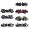 Set of 7 JCGY Metal Barrettes Short/Wide Butterfly Barrettes 0552, 1 or 2 ea 6 colors view 1