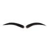 Black Eyebrow Extensions Strips for Women False Eye Brows Human Hair Invisible Lace (1B#-Natural Black) view 1