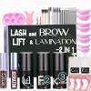 Lash Lift Brow Lamination Kit, Rapid Eyelash and Eyebrow Lifting, DIY Perming Lashes at Home Or Salon Usage Be Eye Voluminous for 6 Weeks About 15 Applications view 1