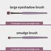 New 10 Makeup Brush Set Purple Soft Hair Wooden Handle Makeup Brush Soft and Durable Loose Powder Brush Eyeshadow Brush Beauty Tools Supplies with Brush Bag (10 Sets of Brushes + Pink Sling Bag) view 4