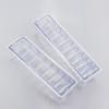Beaupretty 2pcs Electric Clipper Comb Storage Case Slots Organizer for Hairdressing Accessories Comb Holder Convenient Hair Clipper Caliper Display Box view 3
