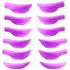 Lash Lift Pad, Violets Eyelash Perming Rod, Lash Lamination Curler Shield Mega L curl, 6 Pairs 5 Size Pads Fit All Eyes and Lashes, Give Eyelashes Super Curl Never Pops Off Eyes -100 Applications view 1
