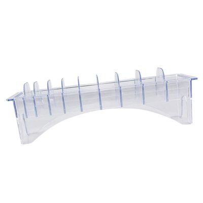 Beaupretty Electric Clipper Comb Storage Box with 10 Slots Durable Organizer for Haircutter Limit Combs Professional Hairdressing Tool Storage Case