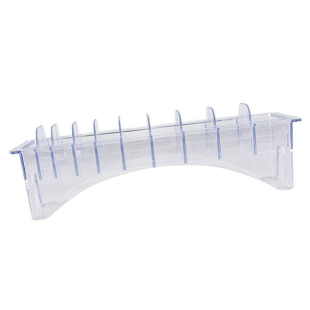 Beaupretty Electric Clipper Comb Storage Box with 10 Slots Durable Organizer for Haircutter Limit Combs Professional Hairdressing Tool Storage Case