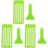 KALLORY Lip Balm Filling Tray and Spatula Set, Lip Balm Crafting Kits Holder 5 Lip Balm Containers Making Kit for DIY Lipstick, 3pcs view 1