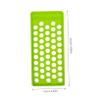 KALLORY Lip Balm Filling Tray and Spatula Set, Lip Balm Crafting Kits Holder 5 Lip Balm Containers Making Kit for DIY Lipstick, 3pcs view 2