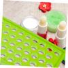 KALLORY Lip Balm Filling Tray and Spatula Set, Lip Balm Crafting Kits Holder 5 Lip Balm Containers Making Kit for DIY Lipstick, 3pcs view 4