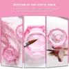 FOMIYES Glass Containers Nail Glass Cup 2Pcs Nail Art Acrylic Liquid Powder Dappen Dish Glass Crystal Manicure Cup with Lid Nail Art Mixing Accessory Glass Containers Glass Dishes view 4
