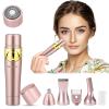 Augot Hair Removal for Women, 4 in 1 Painless Facial Hair Remover, Rechargeable Bikini Trimmer Portable Electric Shaver Flawless Epilator Razors for Women Pubic Eyebrow Nose Lip Face Leg Body Hair view 1