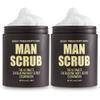 Body Prescriptions Mens Exfoliating Body Scrub  Ultimate Skin Cleansing Wash in Jar with Twist-Top Lid, For All Skin Types, 21 Ounce (Pack of 2), Cedarwood view 1