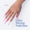 Beetles Super Strong Nail Glue for Press on Nails: 10ML 3Pcs Brush on Glue for Acrylic Nails, Nail Tips Quick Dry No Uv Light Needed view 2