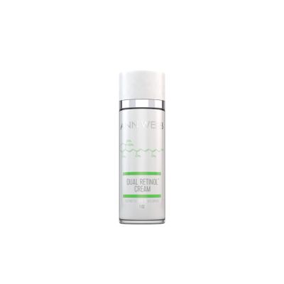 Ann Webb Dual Retinol Cream - All Natural Night Moisturizer w/Time Release Retinol Gentle & Powerful Exfoliator, Anti-Aging, Anti-Wrinkle, Smoothing Fine Lines & Brightening Night Cream 1oz