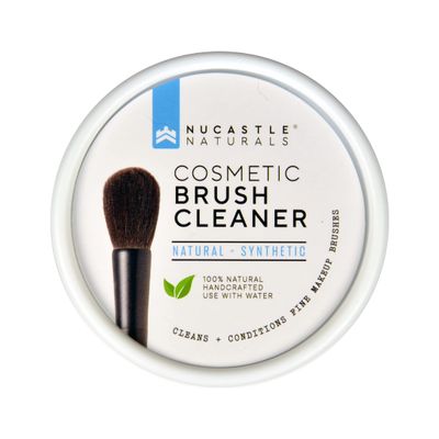 Nucastle Naturals Cosmetic/Makeup Brush Cleaner & Preserver Solid Chemical-Free All-Natural-1.7oz