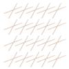 100pcs Orange Wood Stick for Nails Wood Cuticle Pusher Wood Cuticle Stick Orange Wood Stick Cutile view 4