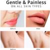 2 in 1 Facial Hair Remover for Women & Eyebrow Trimmer - Painless Rechargeable Shaver With Built-in LED Light for Body & Face view 3