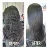 AHGLOW Hair Straightening and Rebonding System with KERATIN. Extra Strength Formula. The Complete System that Straightens Wavy, Curly, Frizzy Hair the Smooth, Silky, Shiny Way! 165 gram pouches view 3