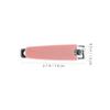 2pcs Small Nail Clippers Nail Trimmers Fingernail Toenail Cutters Nail File Steel Nail Clippers YOE Pocket Nails Manicure Accessories Travel Tool Care view 2