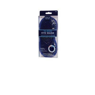 CALA FOR MEN: GEL BEAD EYE MASK (NAVY)