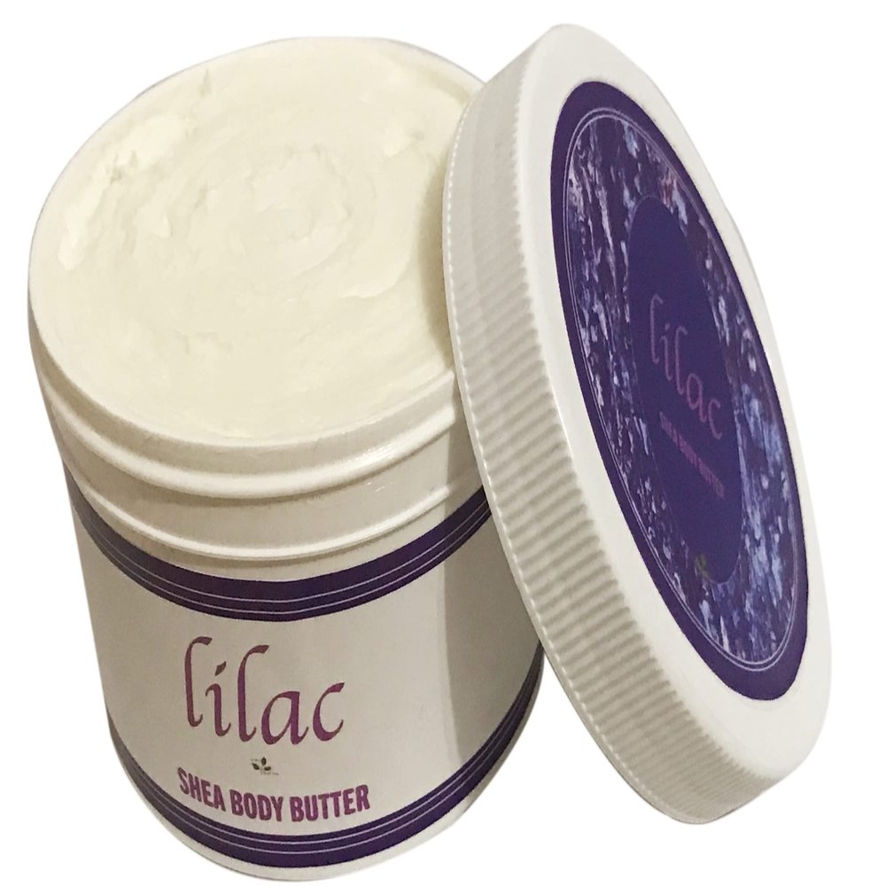 Ladybug Soap Company Shea Butter Body Butter - True to Life Lilac Scent (7 OZ)