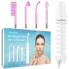 YourMate PhotoTherapy Device High Frequency Facial Wand Machine with Argon Tubes for Face Chin Neck Hair, Facial Skin Wand Machine with 4 Different Tubes view 1