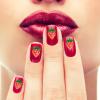 FRCOLOR 30Pcs Mini Strawberry Nail Charms 3D Fruit Nail Art Decorations Flatback Rhinestones for DIY Manicure Pedicure and Crafting view 4