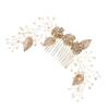FOMIYES Bride Hair Piece Wedding Hair Comb Crystal Insert Elegant Bridal Accessory for Special Occasions view 1